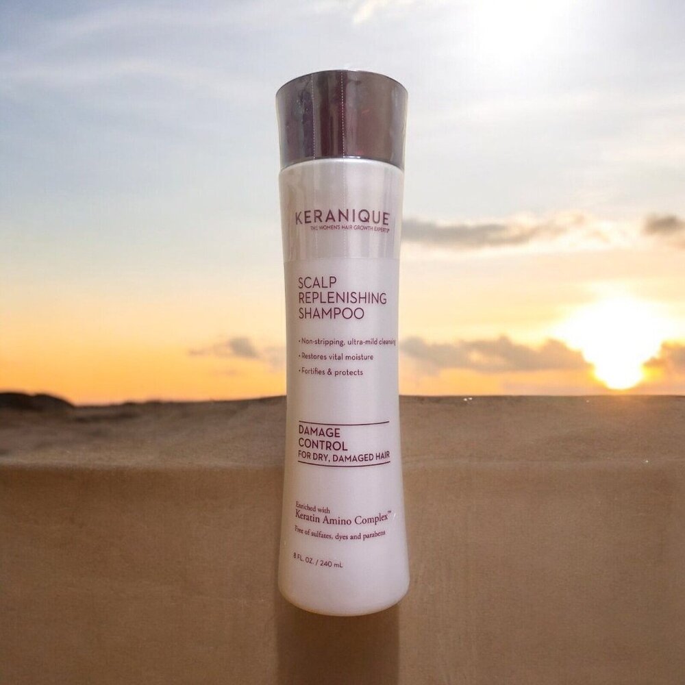 Keranique Scalp Replenishing Shampoo Damage Control 8oz